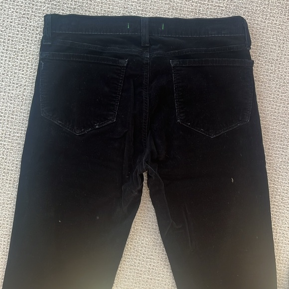 J BRAND CIGARETTE BLACK CORDUROY JEANS - Picture 6 of 8